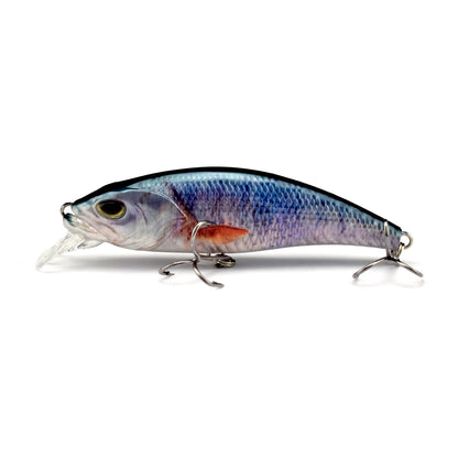 HADORAM 3.5" Electric Jerkbait Luminous Vibrating Minnow