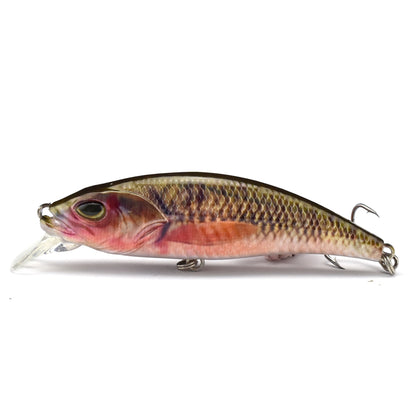 HADORAM 3.5" Electric Jerkbait Luminous Vibrating Minnow